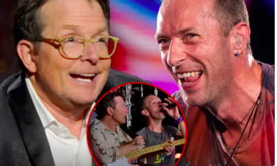 Michael J. Fox Takes the Glastonbury Stage with Coldplay